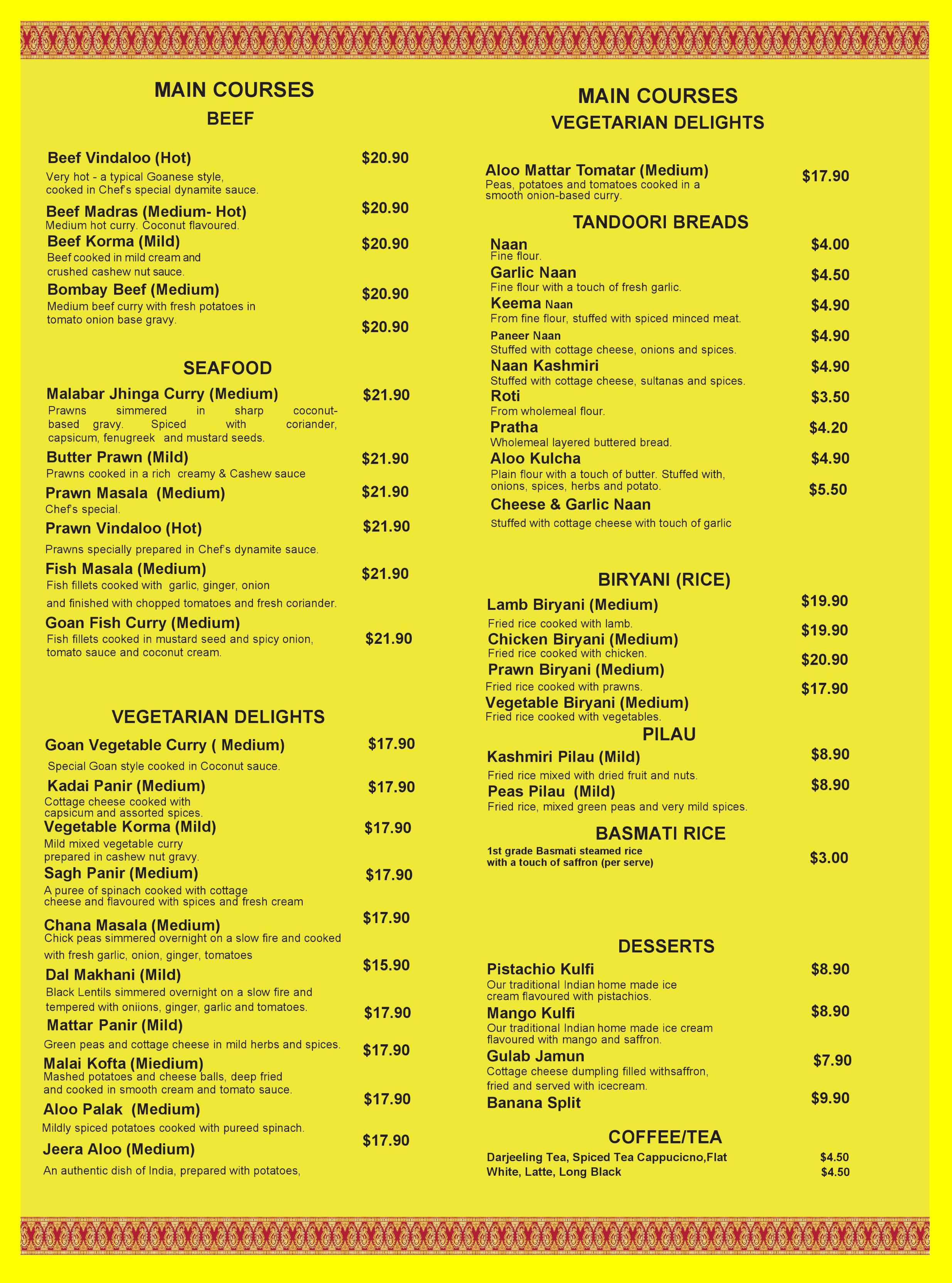 menu4 Copy Palki Restaurant