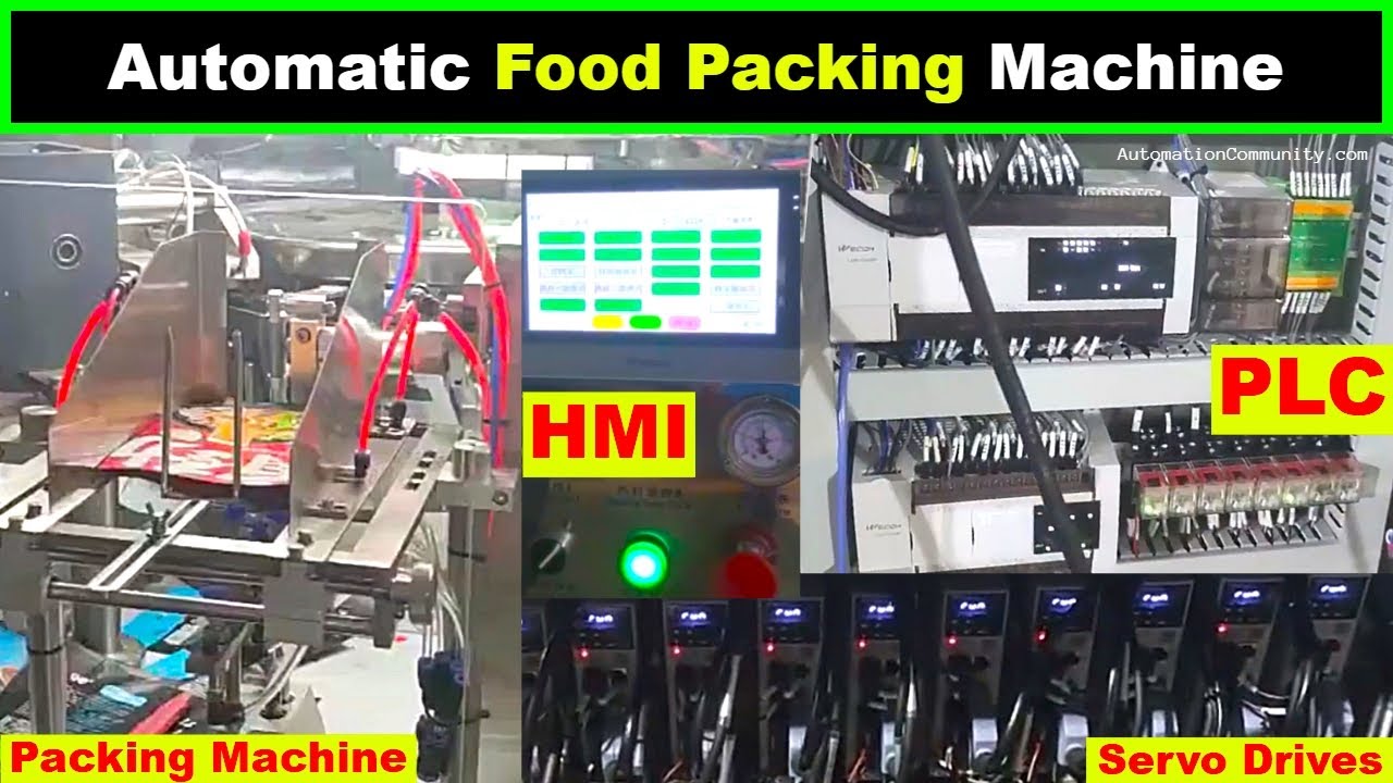 "Efficient SmallScale PLC Project Empowering Automated Food Packing