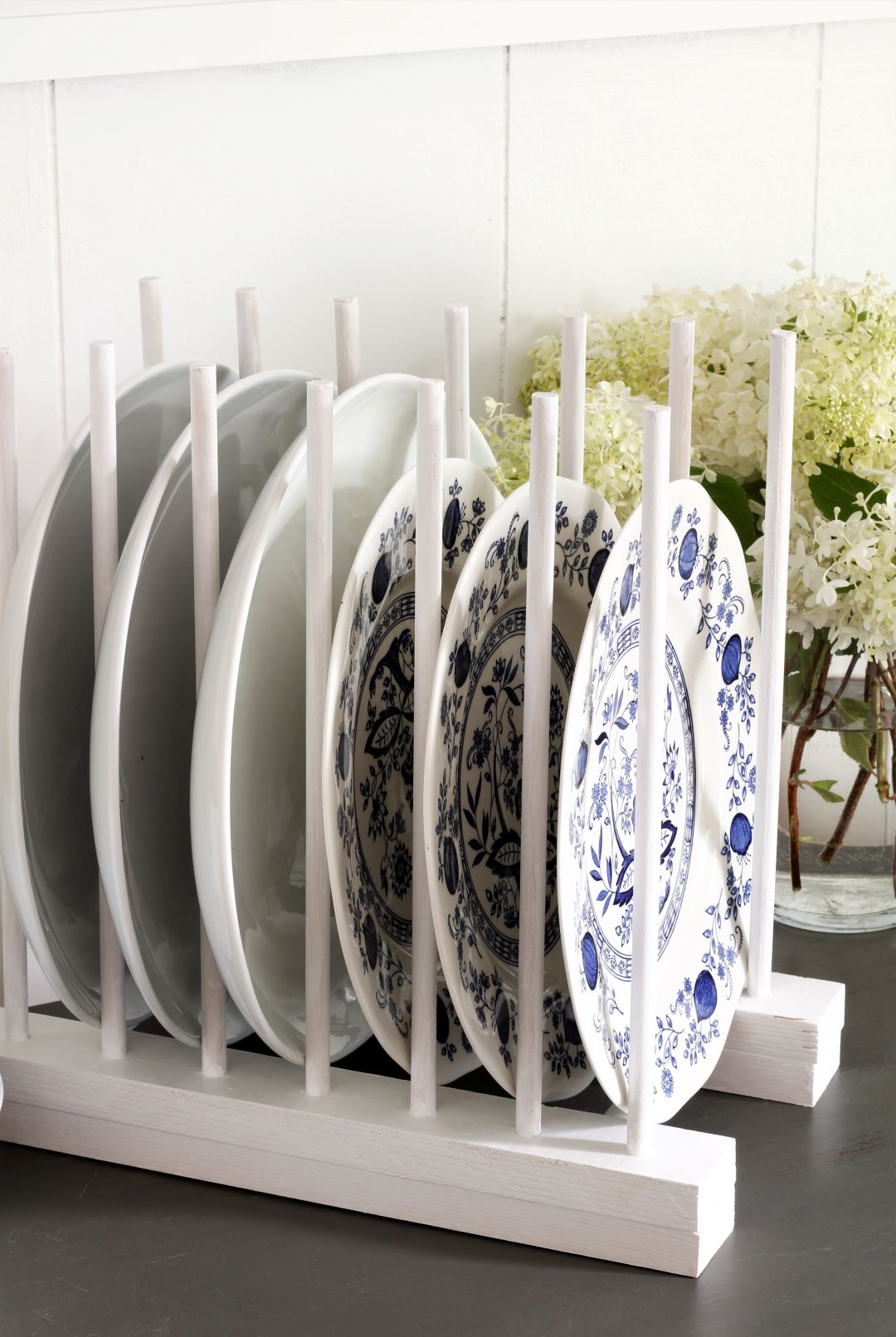 DIY Challenge Wood Plate Rack Pallet and Pantry