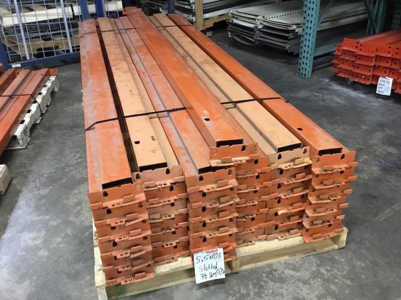 RUR Slotted Beams Pallet Rack Now