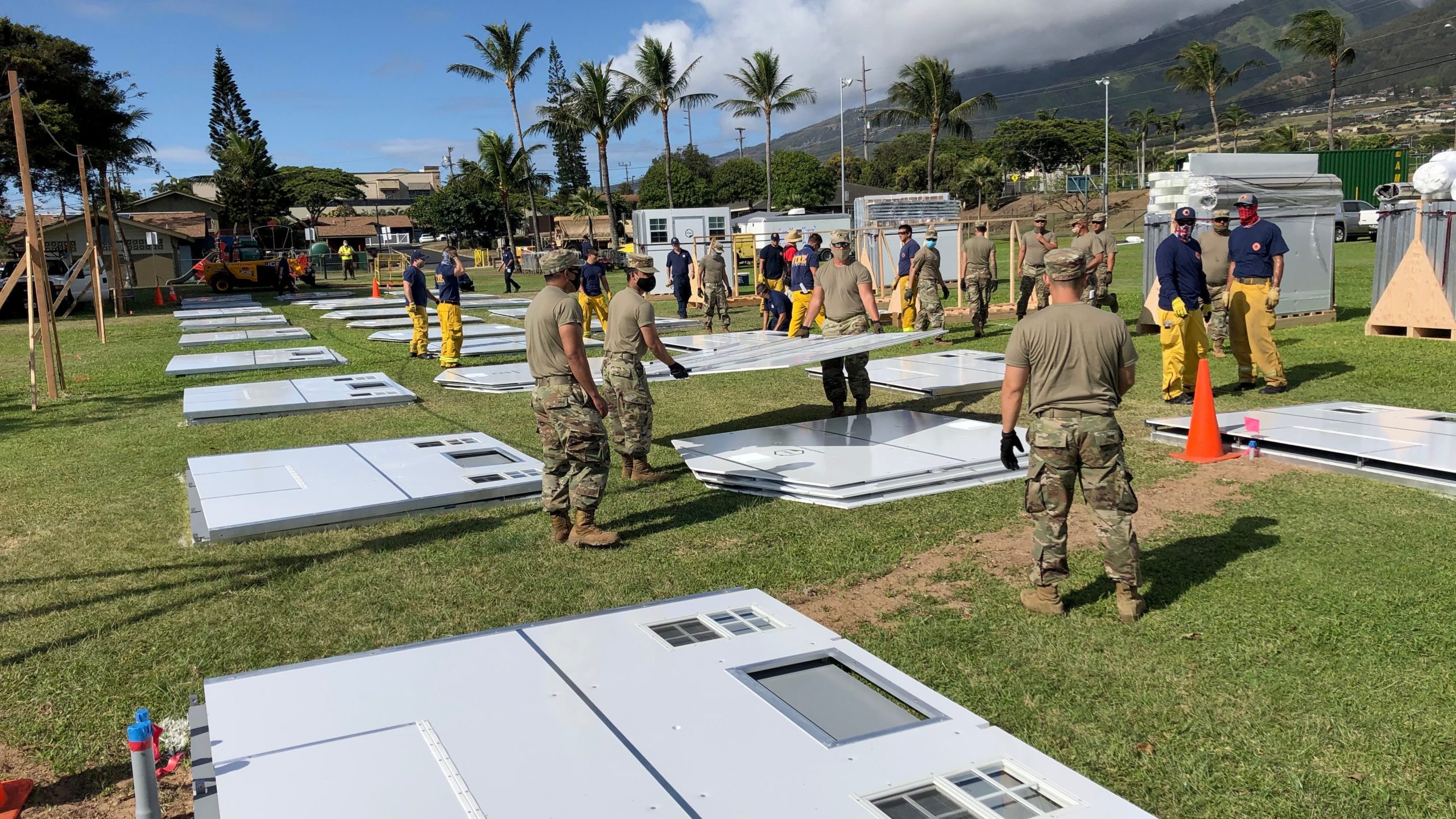 For Disaster Pallet Shelter