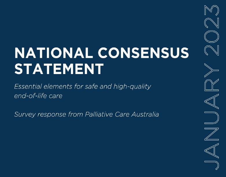 National Consensus Statement Essential elements for safe and high