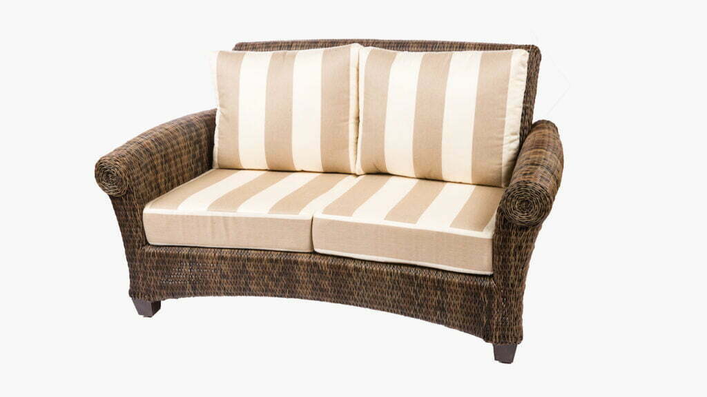 Wicker Loveseats Charleston, Myrtle Beach, Bluffton Palm Casual