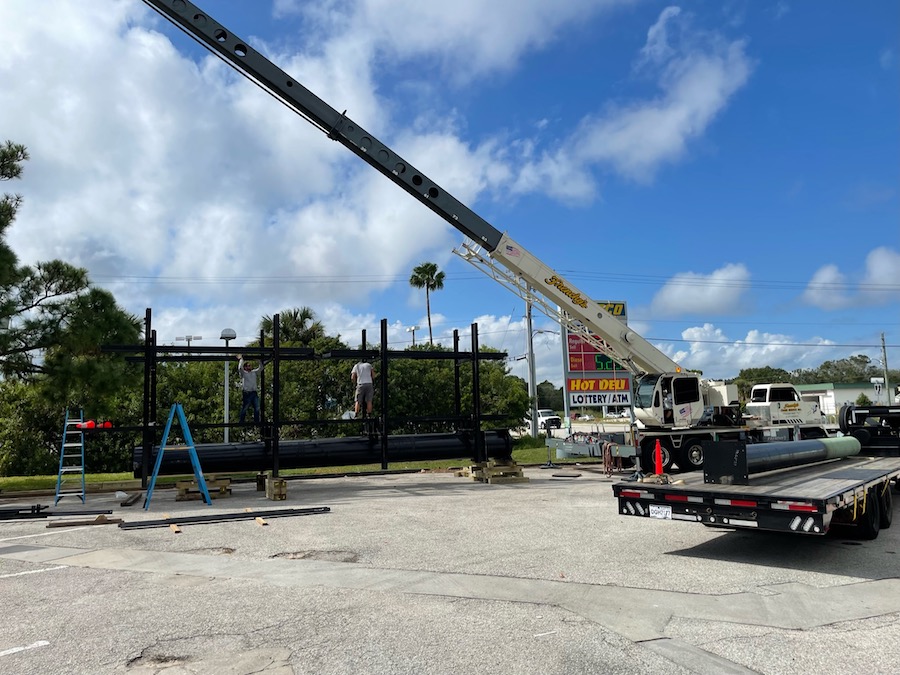 Aerial Construction Palmera Construction