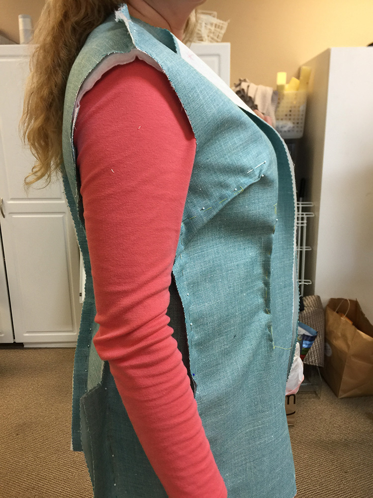 FIT & SEW A TAILORED JACKET 5DAY LIVE ZOOM • January 18 and 25, February 1, 8, and 15