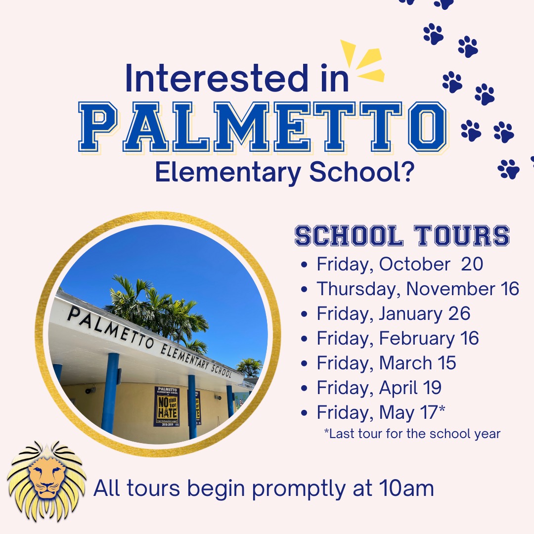 School Tours Palmetto Elementary