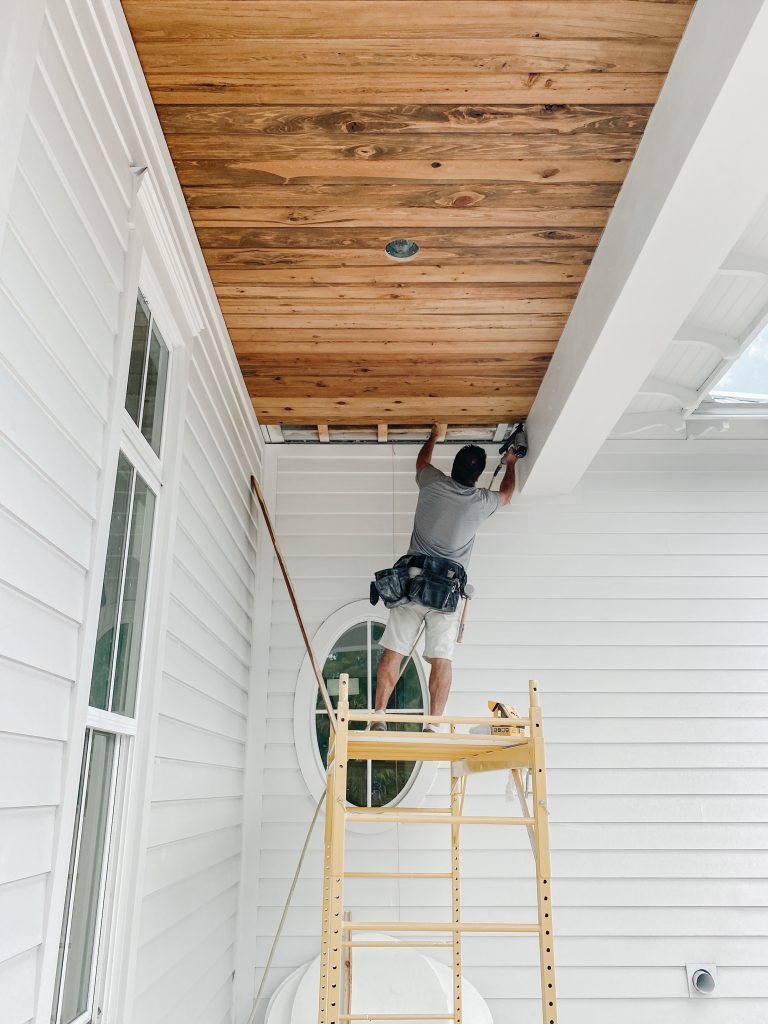 What’s The Best Wood For Porch Ceilings Palm Grove Farmhouse