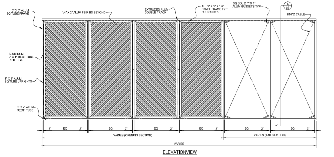 Sliding Cantilever Gate PalmSHIELD