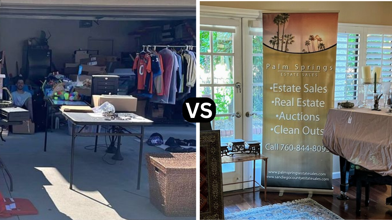 Choosing Estate Sale vs Garage Sale in Palm Springs