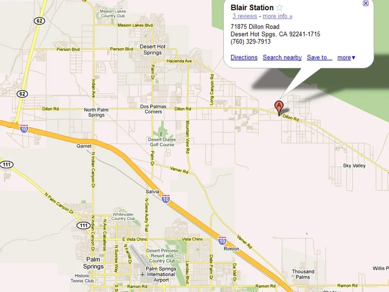 Blair Station RV Parts, Desert Hot Springs, CA ( Palm Springs Indio