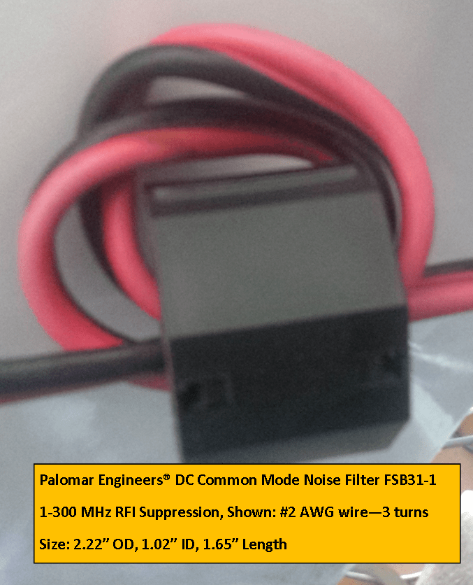 Ferrite Chatter Noise Palomar Engineers®