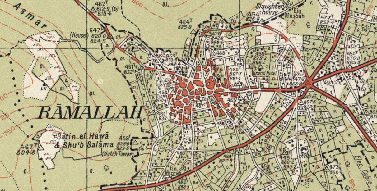 Ramallah Palestine Open Maps