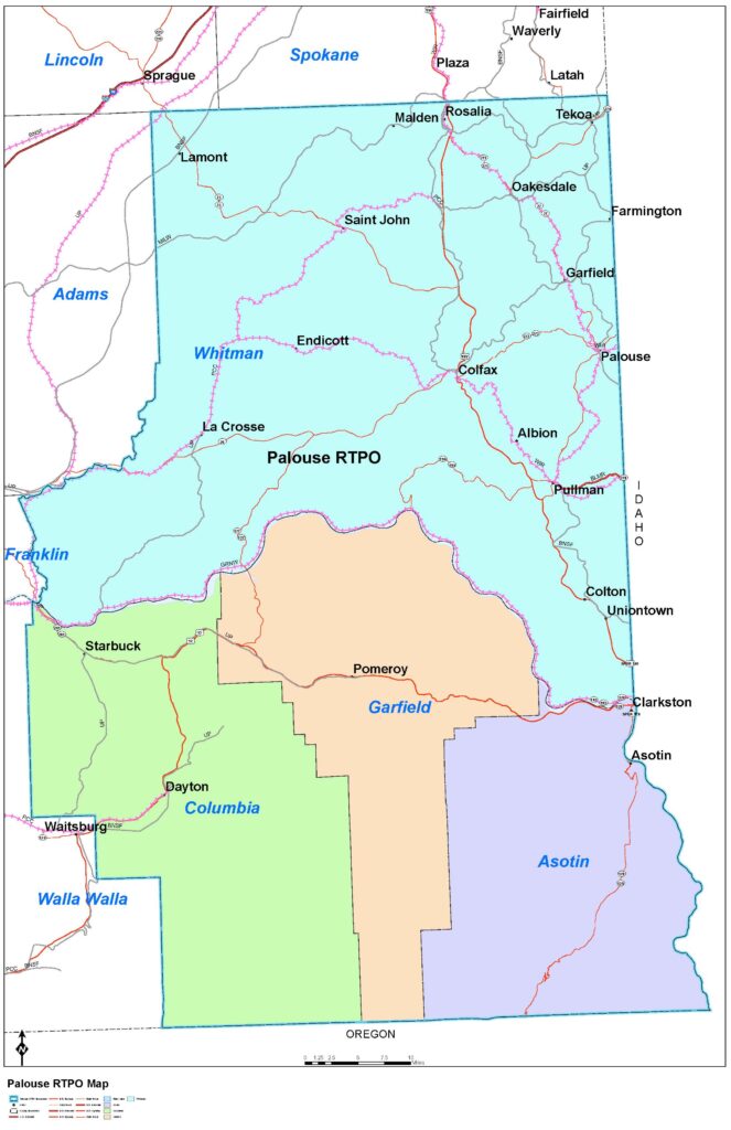 Traffic Counter Program Whitman County, WA