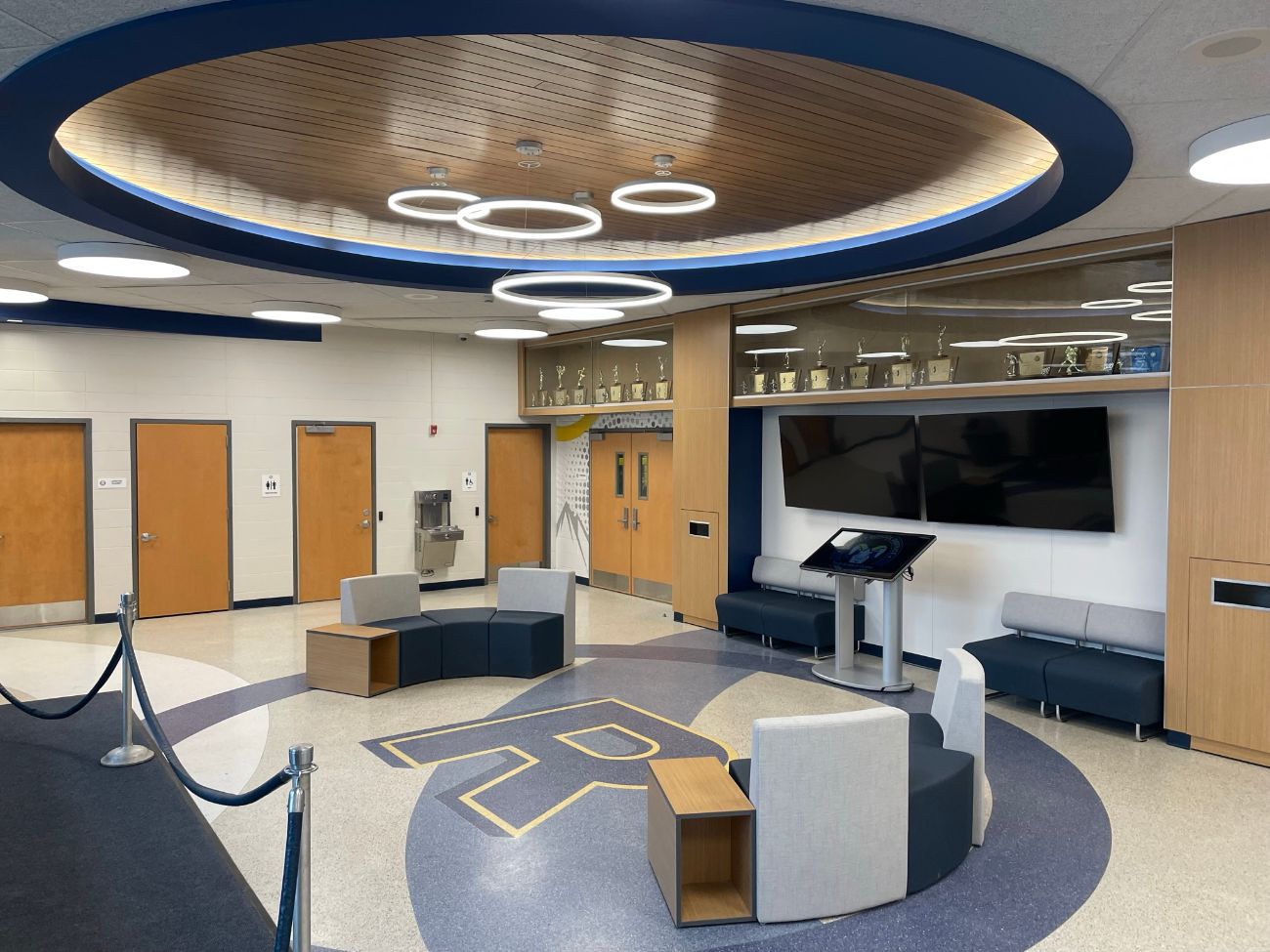 LTGR Lobby, Toilets & Gym Renovations at Ramsey H.S Ramsey Pal