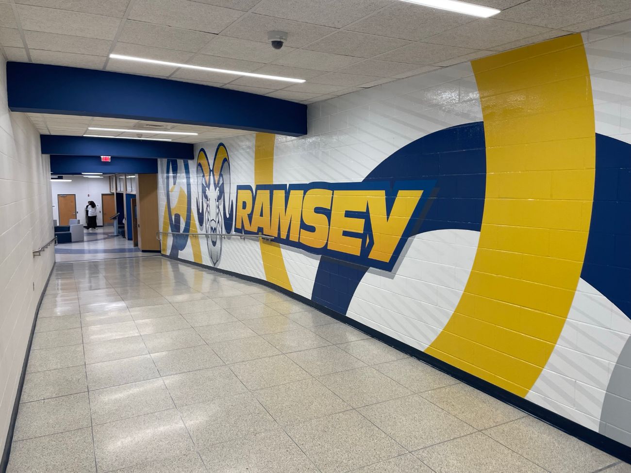 LTGR Lobby, Toilets & Gym Renovations at Ramsey H.S Ramsey Pal