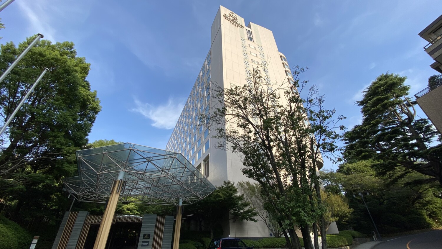 王子櫻花塔飯店外觀