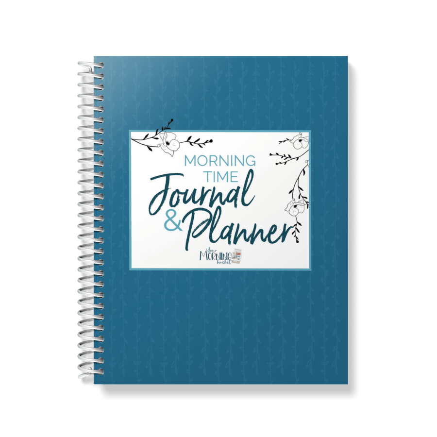 Blue Morning Time Journal and Planner Your Morning Basket