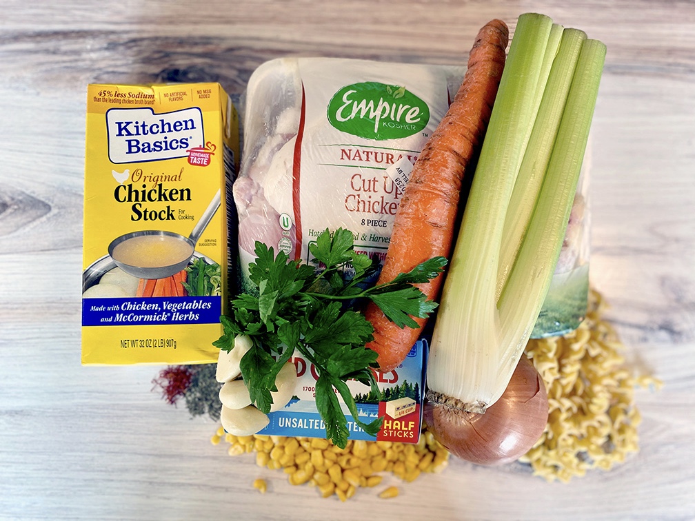 The Ultimate Chicken Noodle Soup with Corn and Saffron The Three Tomatoes