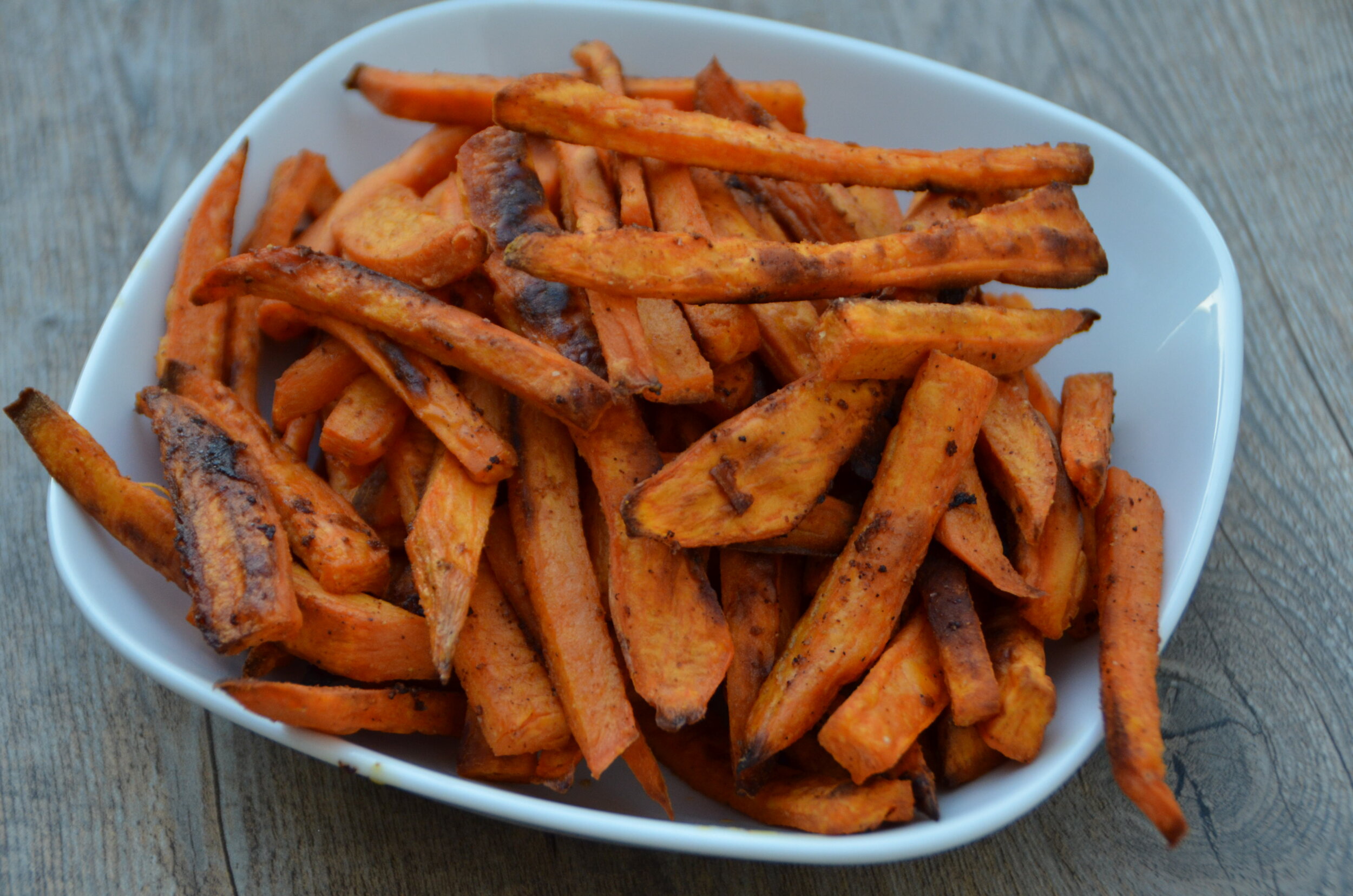 Baked chipotle sweet potato fries recipe Pamela Salzman