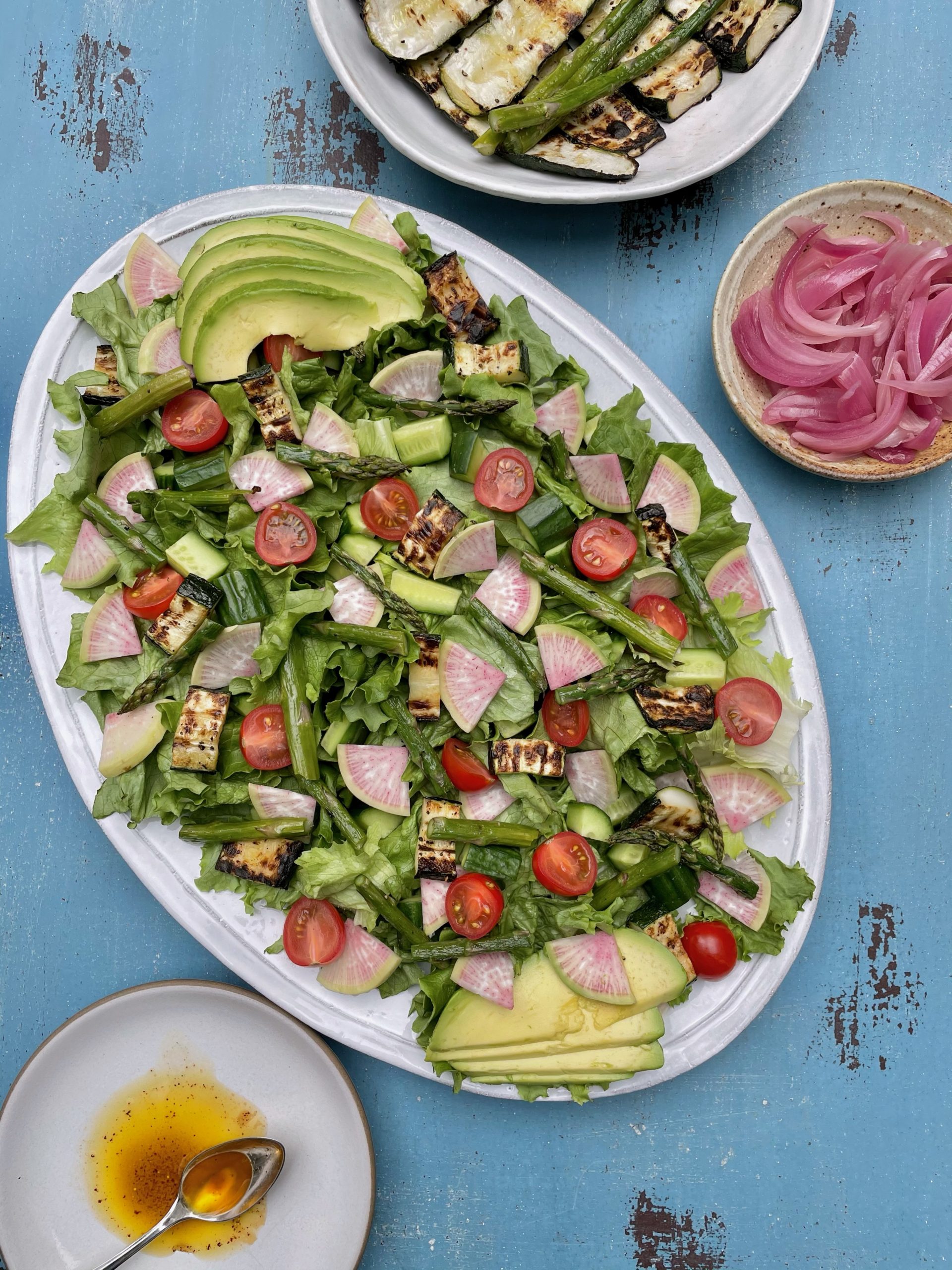 Market Salad with Chipotle Vinaigrette Recipe Pamela Salzman