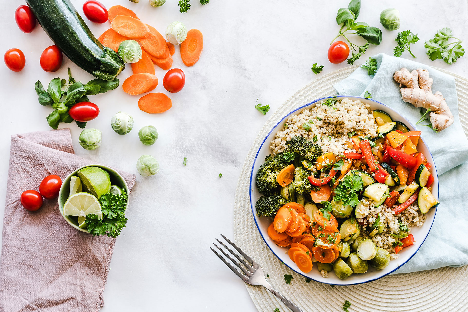 Eating well and good nutrition today, contact Pam Florence