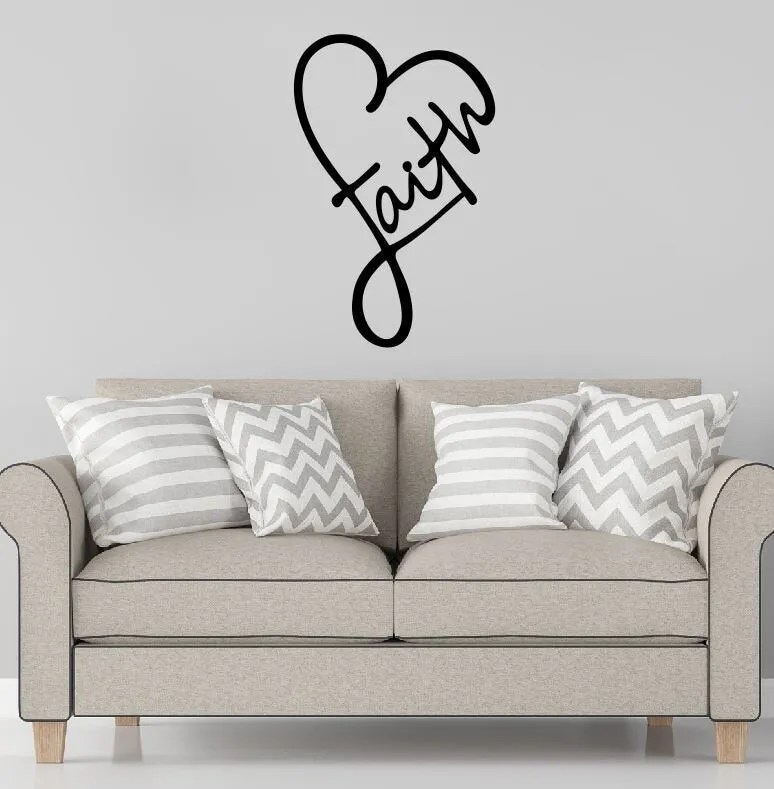 Faith Metal Wall Art, Faith Wall Decor, Metal Wall Decor, Home Decor