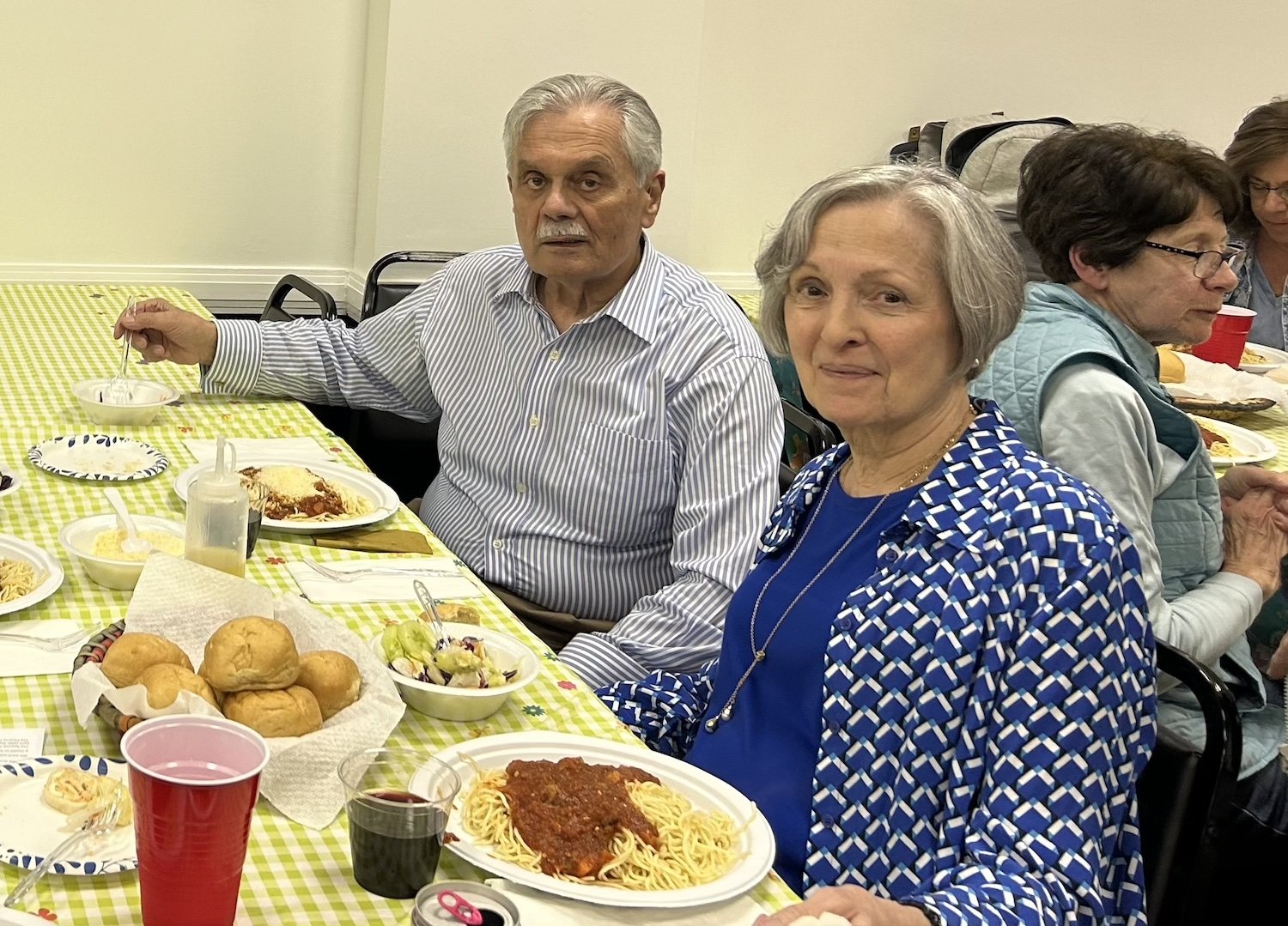 Chapter Icaros Lenten Spaghetti Dinner Hosted by John & Sophia Facaros