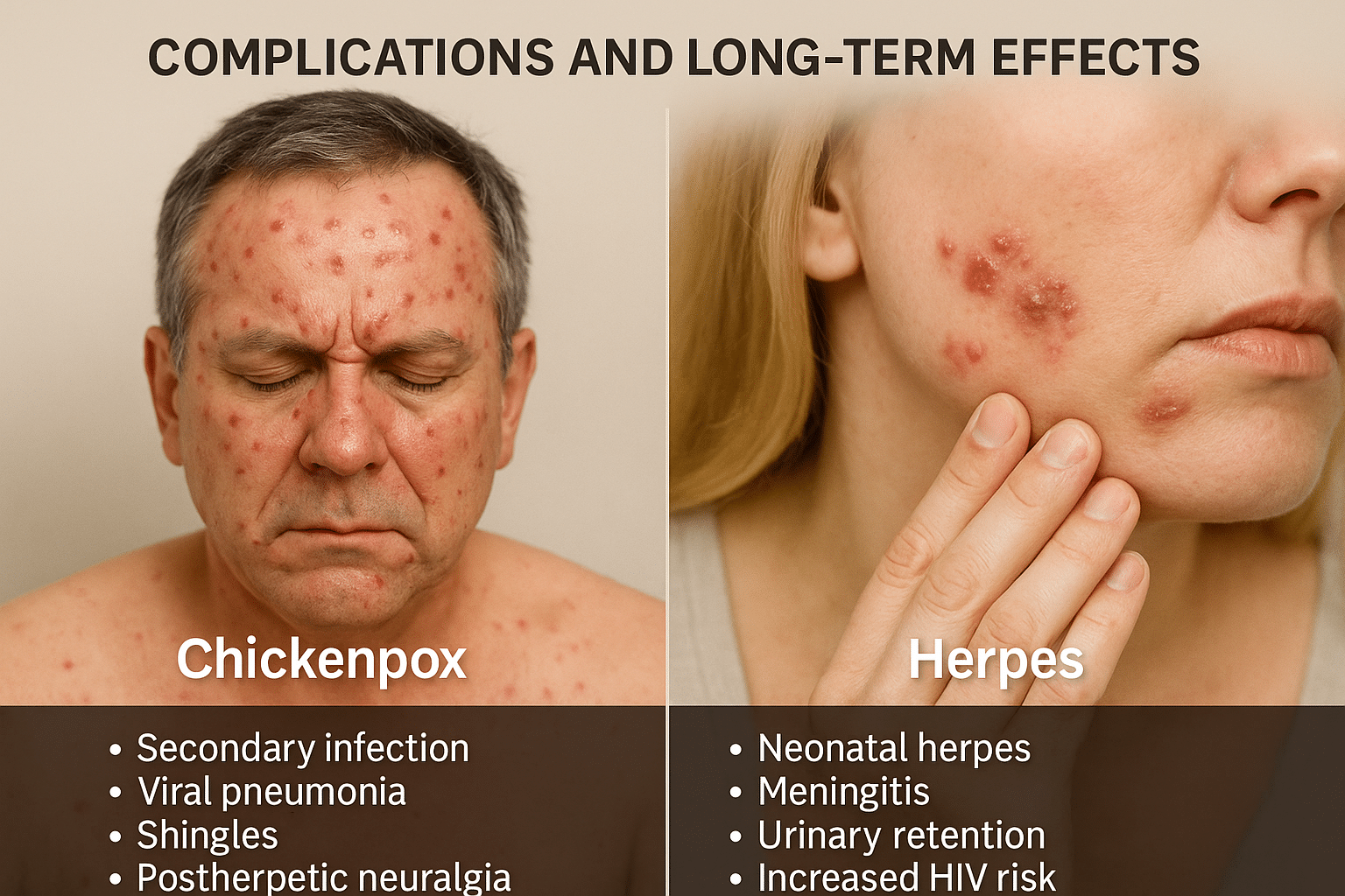 Chickenpox Vs HerpesDifferences, Symptoms, And Cure