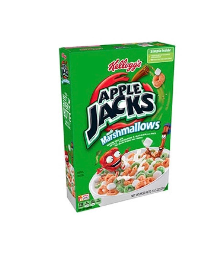 Kellogg´s Apple Jacks with Marshmallows 10.5 oz Panaderia Extra