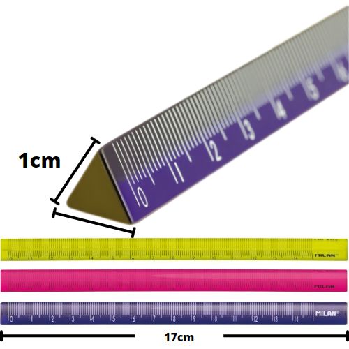 Regla Triangular 15 Cms Milán Panafargo