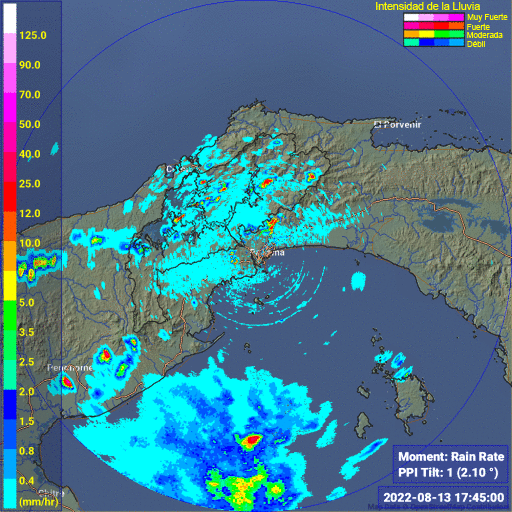 Pancanal Radar Radar Meteorológico del Canal de Panamá Panama Canal