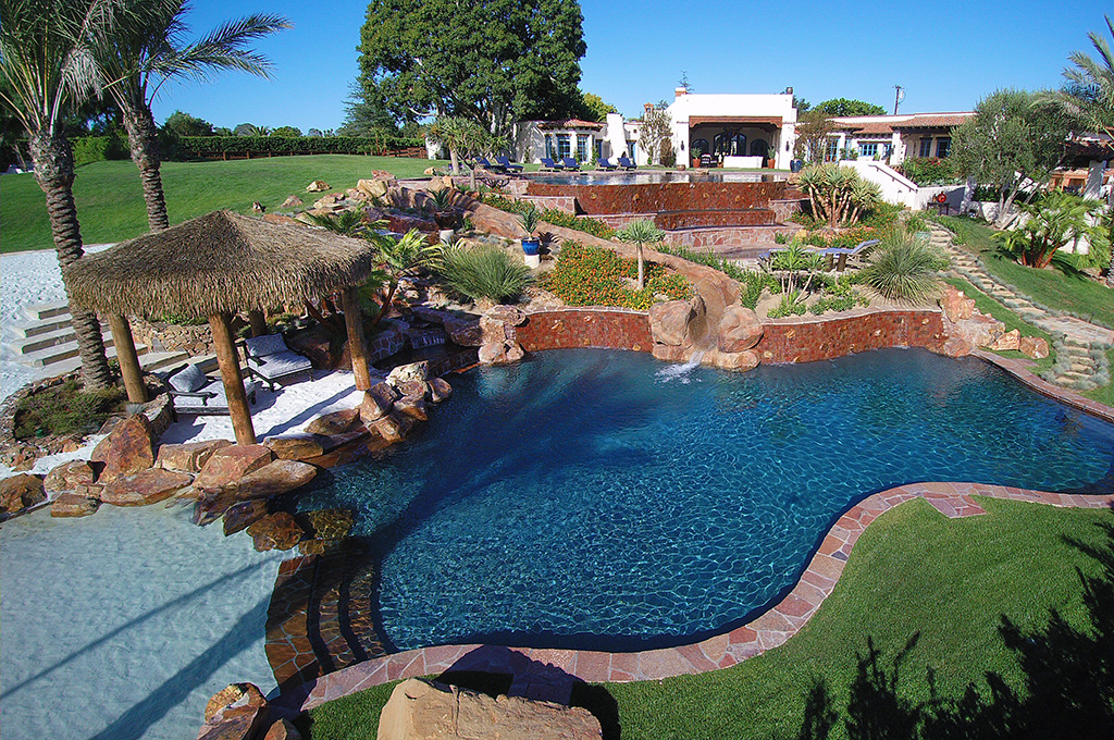 Mission Pools Freeform Pool Natural Pool Panama Pools & Spas
