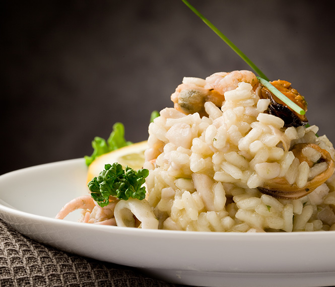Seafood Risotto (Risotto Ai Frutti Di Mare) Panamei Seafood