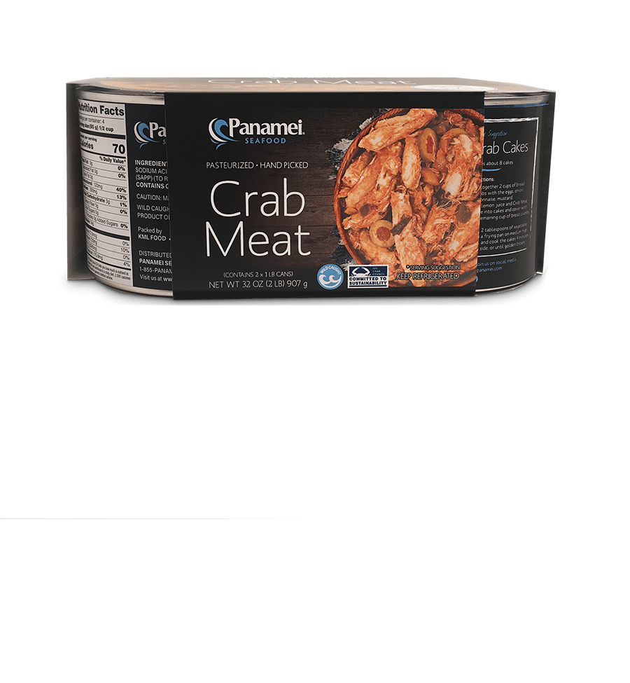 Crab Claw Meat Can twin pack Panamei Seafood