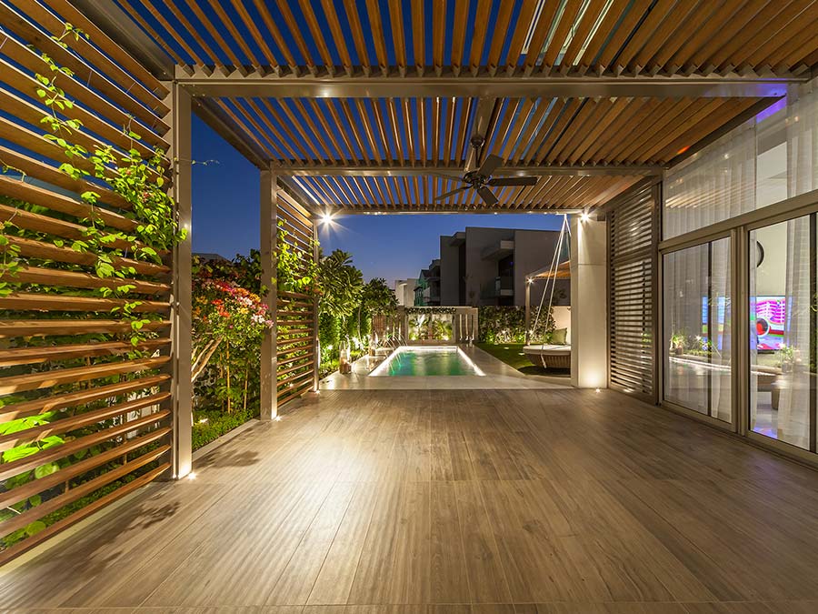 Aluminium & Wooden Pergolas in Dubai One of the best landscaping