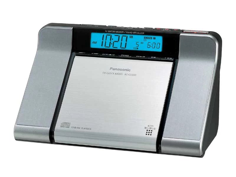 サポート FMステレオ（TV音声1～3ch）／AM CDクロックラジオ RCCD350 ラジオ／CDラジオ／ラジオレコーダー