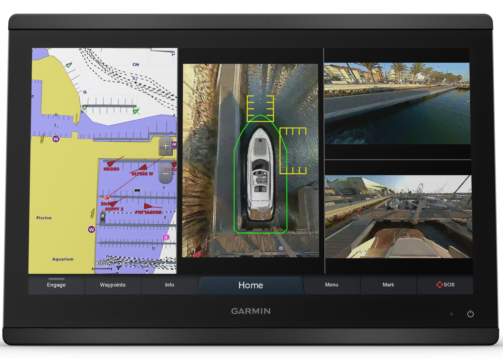 Garmin announces Surround View, the first 360 bird'seye view marine