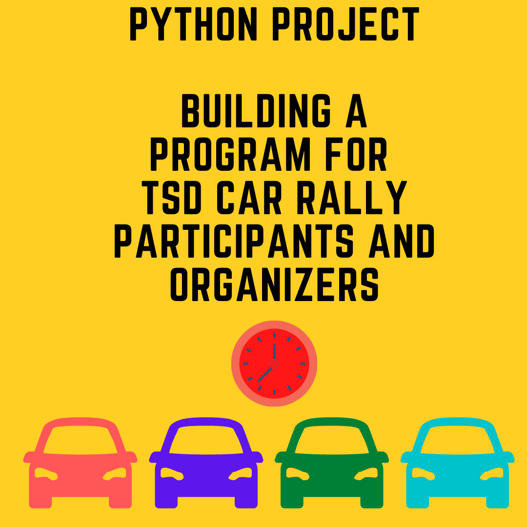 Car Rally Python Project (multidimension List) Panchatantra Programming