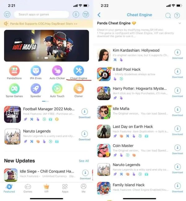 팬더 사용법 Cheat Engine 탈옥 없이 iOS 게임을 수정하려면?