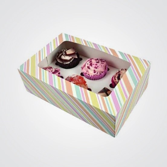 Custom Cupcake Boxes Printed Cupcake Boxes Wholesale