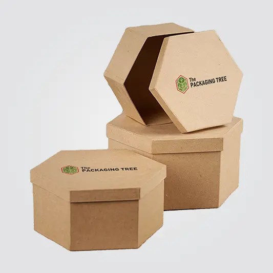 Custom Hexagon Boxes Cheap Cardboard Hexagon Boxes