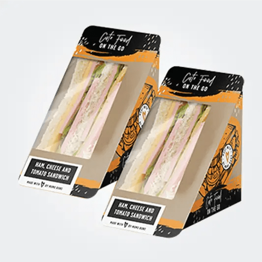 Custom Sandwich Boxes Biodegradable Sandwich Boxes