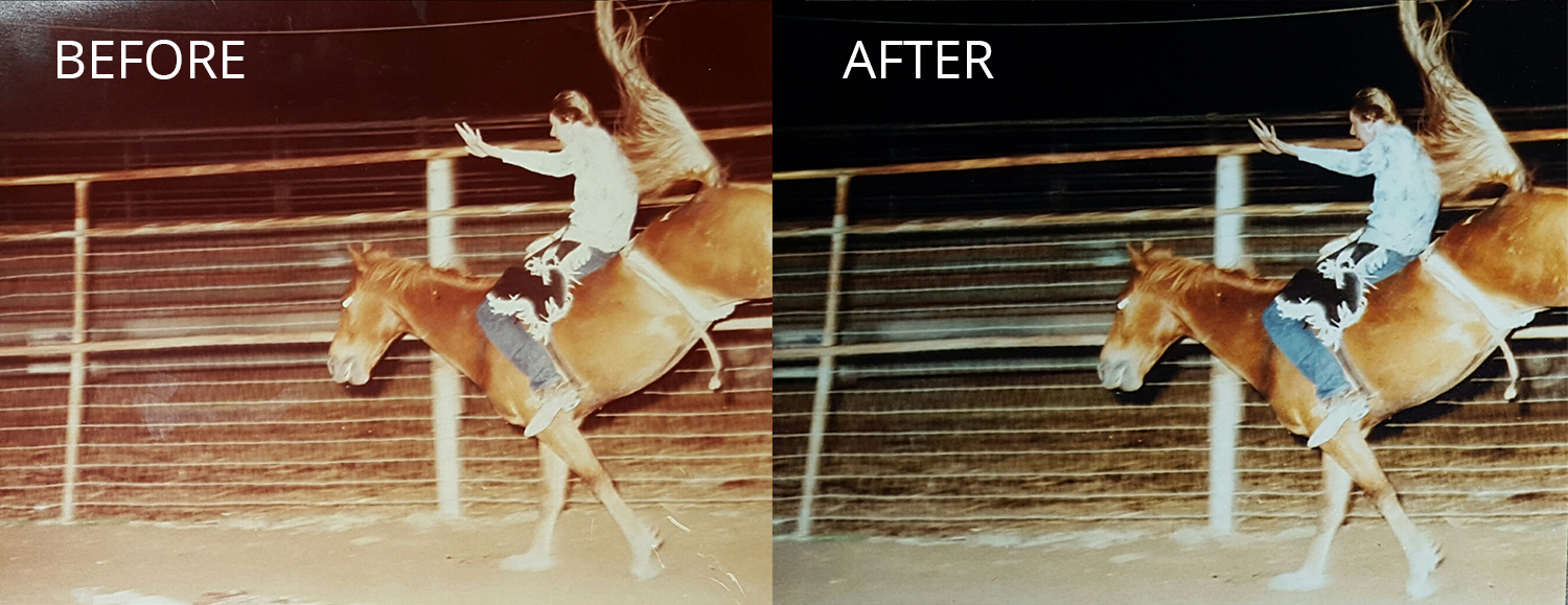 Photo Restoration P & B Print Professional Business Printing