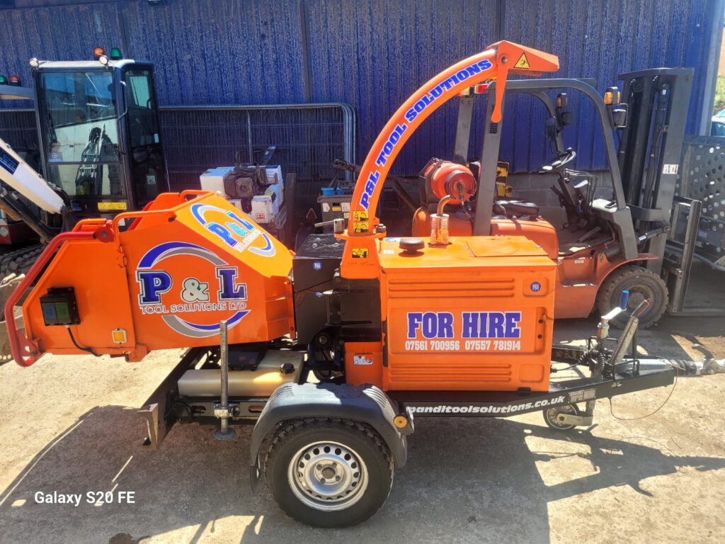Wood Chipper Hire Plymouth & South West 5StarRated P&L
