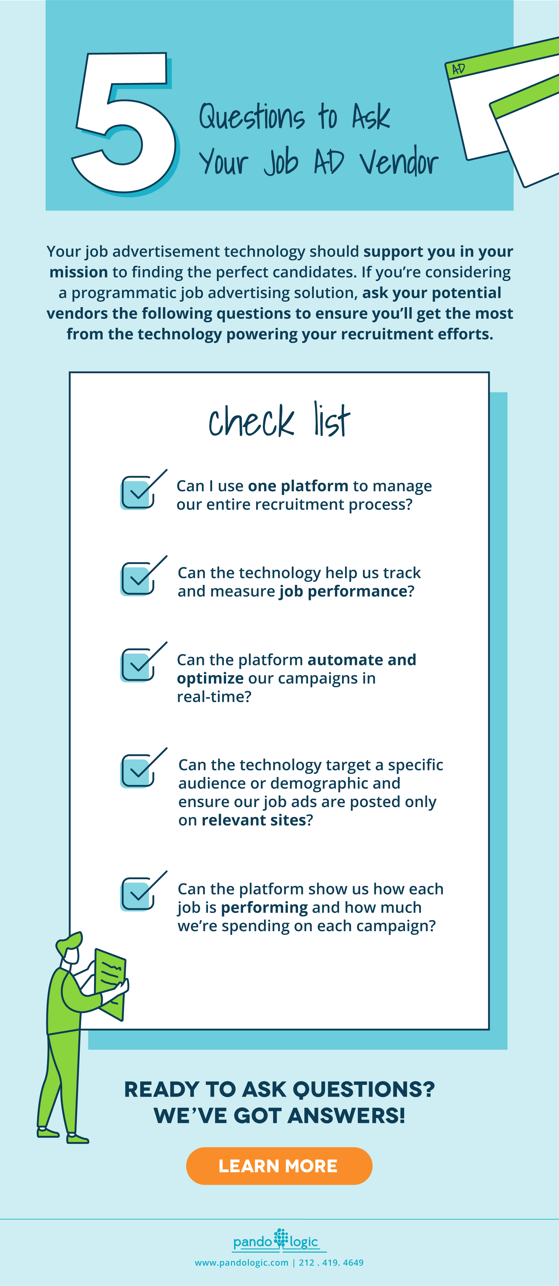 5 IMPORTANT Questions To Ask Your Job Ad Vendor PandoLogic