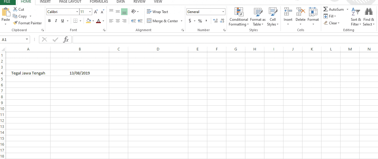 How to Widen Columns Using Ribbon Tabs in Excel? MicrosoftExcel