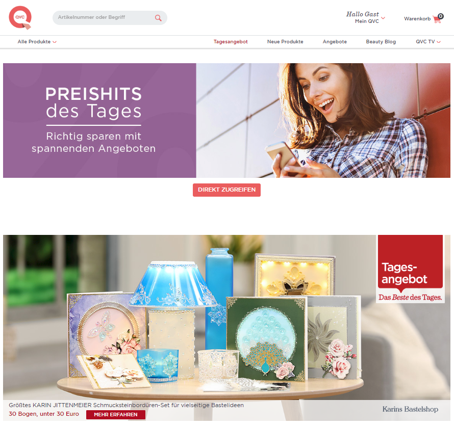 QVC Gutschein für dich! 5€ August 2021 ⇒