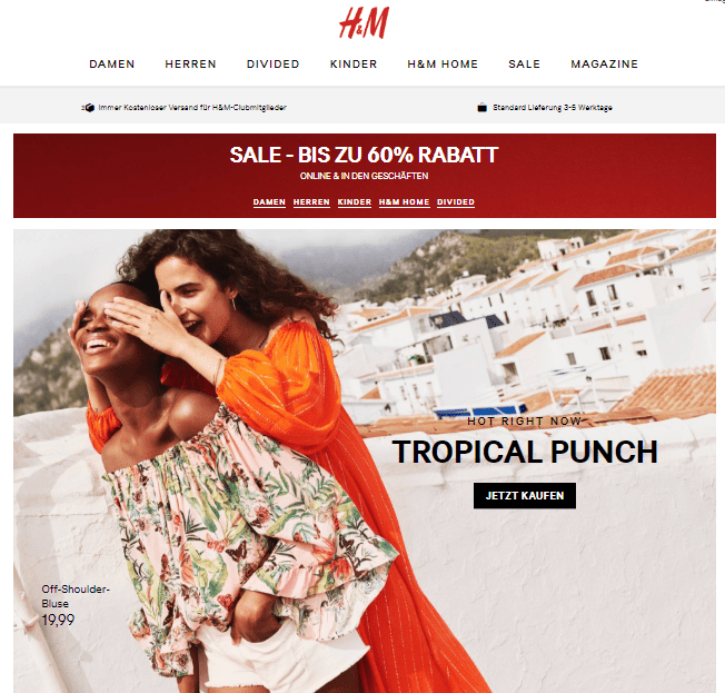 H&M Gutschein und Code für dich! 25 Oktober 2020