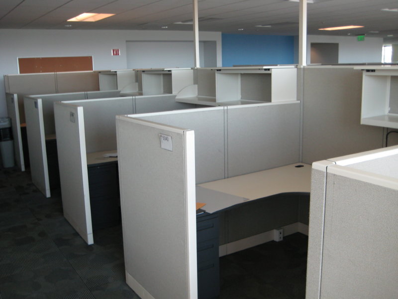 Integrated Services Allsteel Concensys Used Cubicles, Used Cubicals