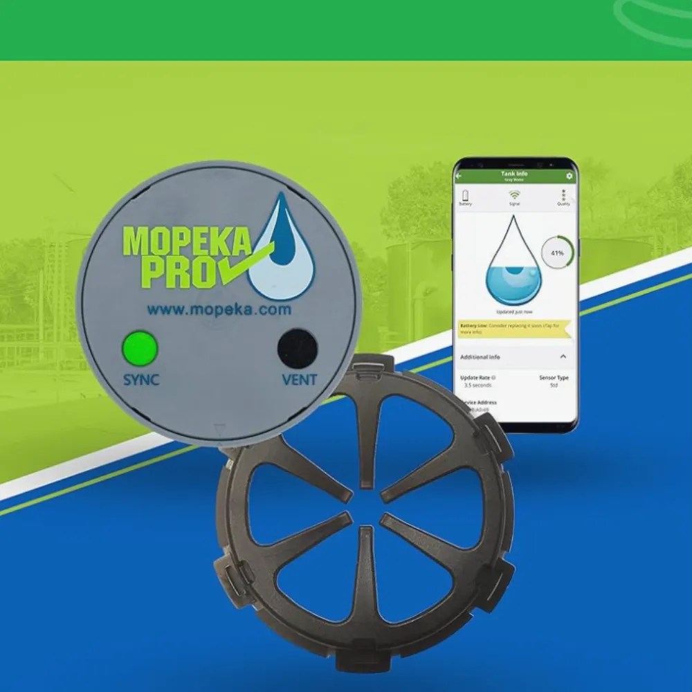 Mopeka Pro Check Water Sensor Ring - Panels Up Solar